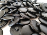 PU Covered buttons L36 client faux leather/fabric or ours 