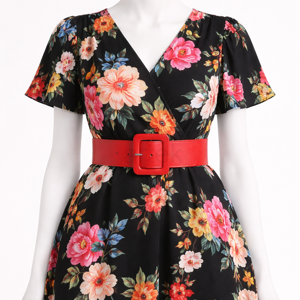 PU leather belt 5 cm whide covered buckle colorado, ARTEK factory