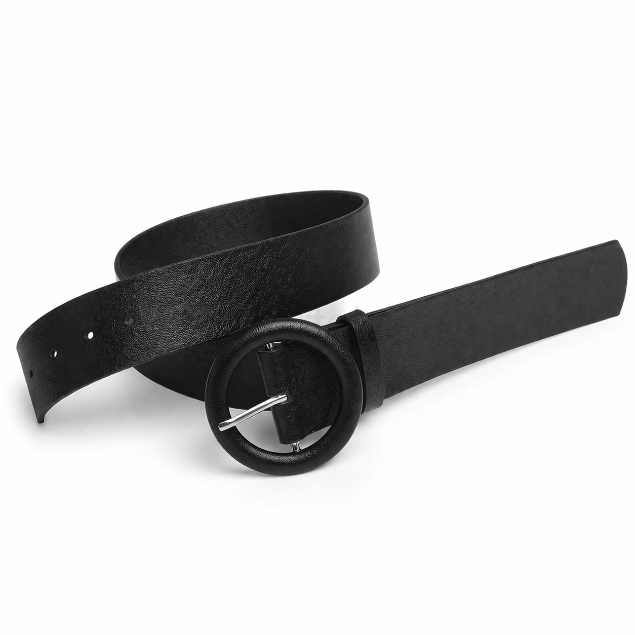 PU leather belt 4 cm whide covered buckle tigris, ARTEK factory