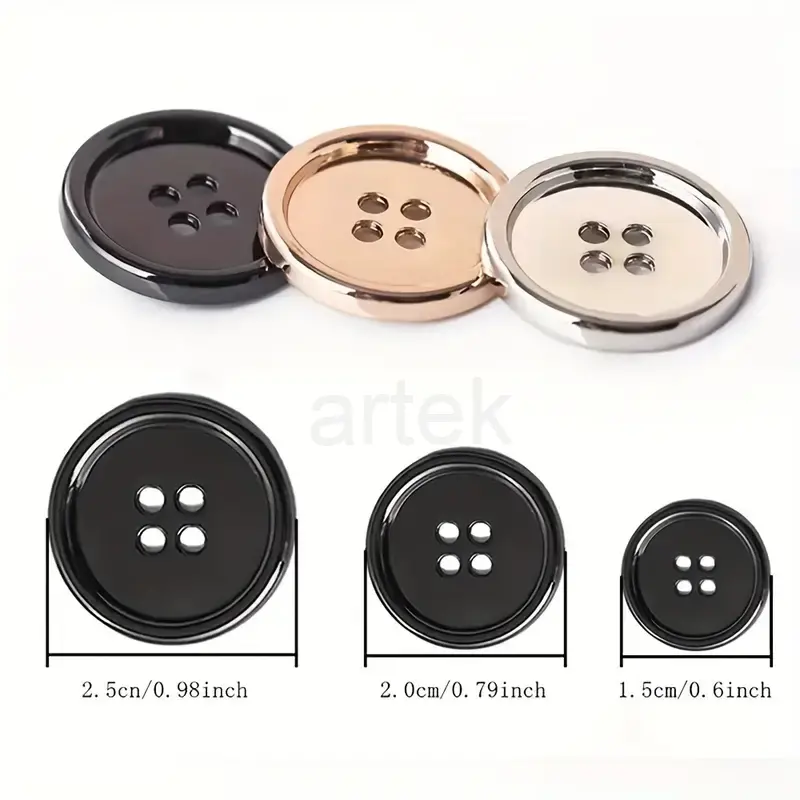 Metal Buttons for Fashion Industry – Bulk Supply
